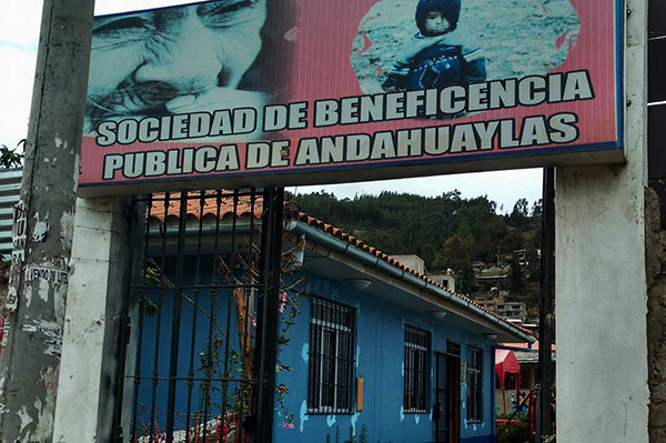 ¡Escandalo! en la  Beneficencia Pública de Andahuaylas.