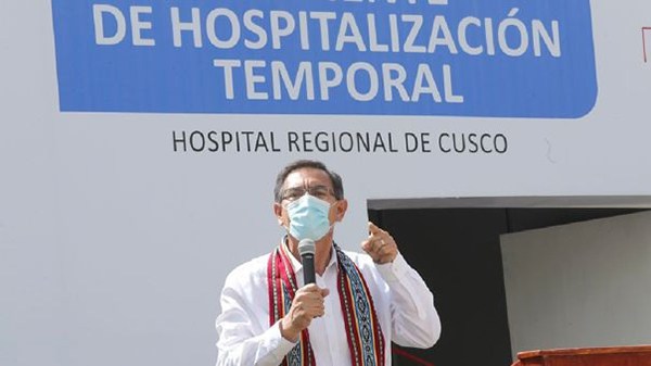 Cusco contará con 300 nuevas camas para pacientes con COVID-19