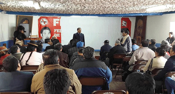 Cusco: siete sindicatos del sur acuerdan paro en respaldo a jueces y fiscales del caso Lava Jato