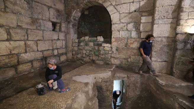 Hallan complejo subterráneo de hace dos milenios en la Ciudad Vieja de Jerusalén