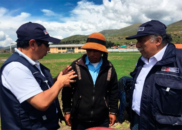 Gobierno cumplirá con dar agua, desagüe y hospital a Challhuahuacho