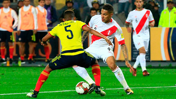 Colombia venció 3-0 a Perú en el Monumental