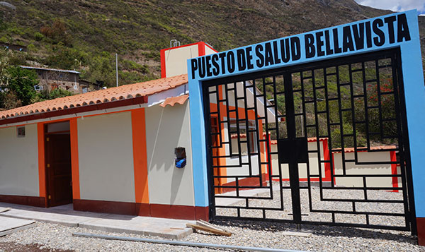 Talavera: Pronto Inauguraran puesto de salud de la comunidad de Bellavista.