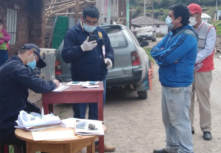 Chincheros: Intervienen a sujeto cobrando cupos en Uranmarca.