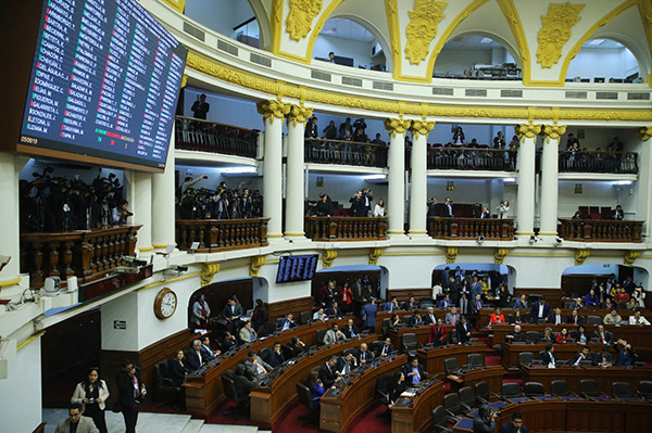 Congreso aprobó modificación de proyecto de reforma sobre inscripción de partidos