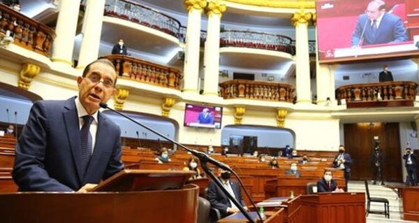 Congreso otorga voto de confianza a gabinete de premier Walter Martos