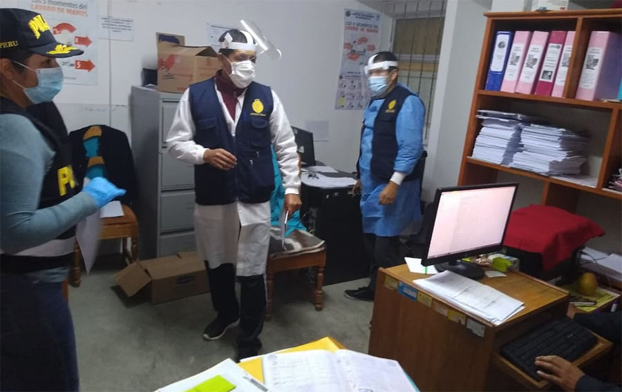 Ministerio Público allana oficinas del Hospital Sub Regional De Andahuaylas
