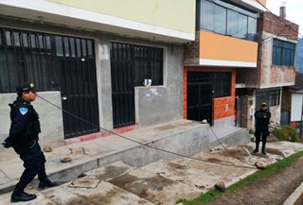Dejan amenaza con explosivos en vivienda de alcalde del centro poblado Chumbao