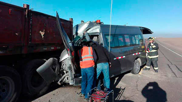 Moquegua: Un muerto y seis heridos deja accidente en carretera