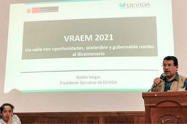 Presentan propuesta “VRAEM 2021” en Kimbiri