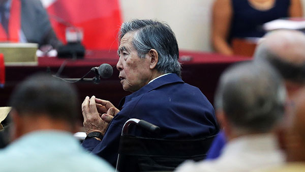 Caso Pativilca: Exdictador Alberto Fujimori no podrá abandonar el país