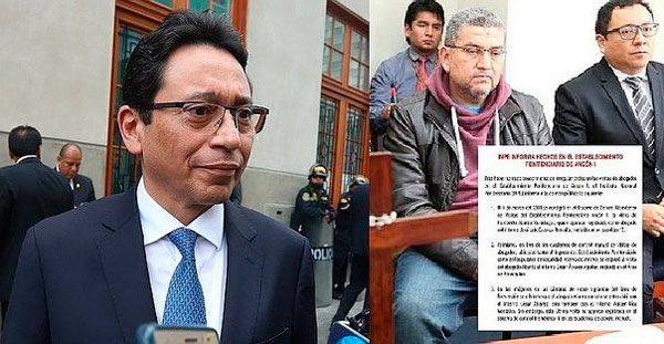 Investigarán visita de abogado Humberto Abanto a exjuez Walter Ríos en penal Ancón I