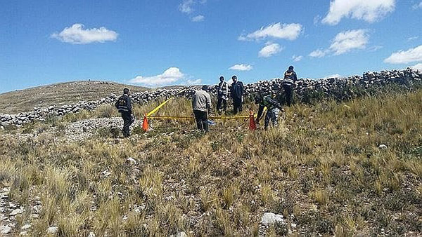 Ayacucho: Hallan restos de mujer calcinada dentro de su cabaña