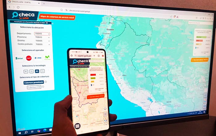 Fiestas Patrias: OSIPTEL recomienda verificar la cobertura móvil antes de viajar durante feriado largo en Apurímac