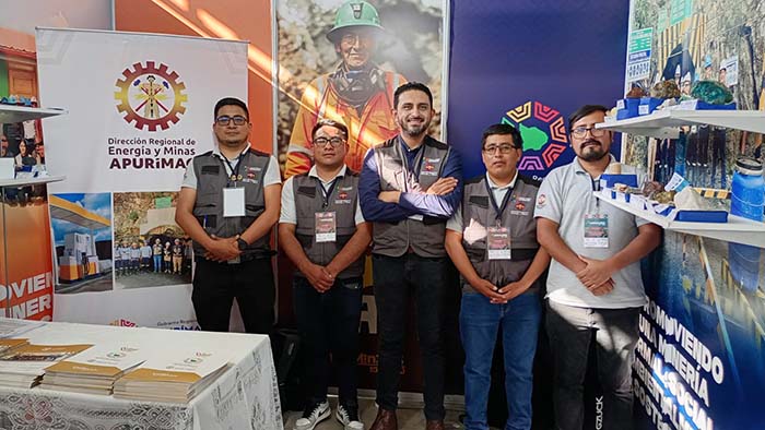 DREM Apurímac presentó experiencias exitosas de pequeña minería y minería artesanal en AndesMin 2025 realizada en Ica