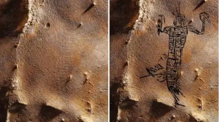 Hallan en Alabama enormes dibujos rupestres de nativos de EE.UU. desconocidos