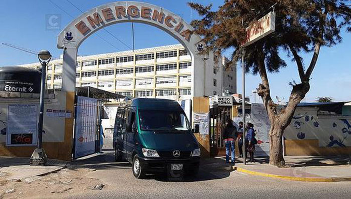 Tacna: advierten que Hospital Regional HipÃ³lito Unanue solo tiene dos camas UCI disponibles