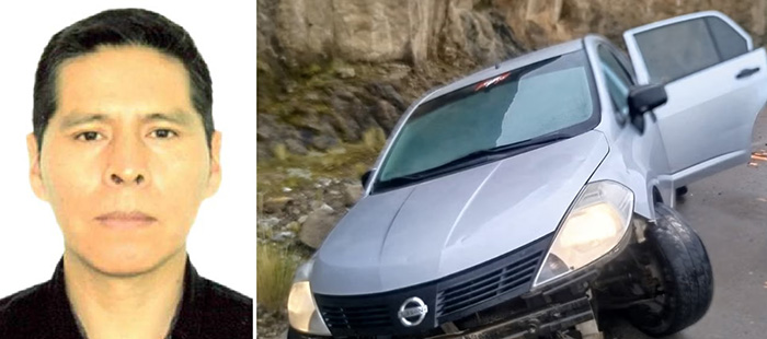 Huancavelica: candidato al Senado se salva de morir tras despistarse el auto donde viajaba