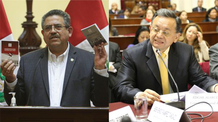 Frente Amplio evalúa presentar mociones de censura contra Manuel Merino y Edgar Alarcón