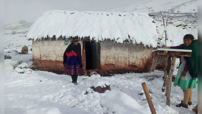 Ayacucho: friaje y heladas comienzan a afectar a varios distritos