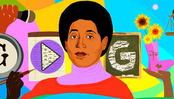 Google celebra a travÃ©s de un doodle el nacimiento de Audre Lorde, poeta y feminista