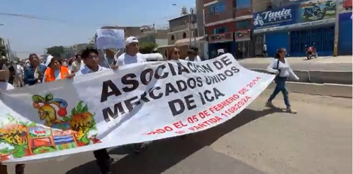 Ica: mercados y cocheras de colectivos cerrados en el primer día del Paro Nacional