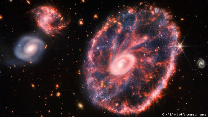 El telescopio espacial James Webb desvela galaxias que podrían 