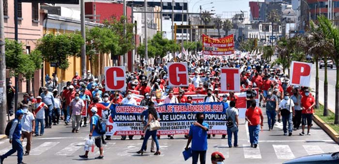 Protestas en PerÃº: proponen nueva marcha nacional para el 27, 28 y 29 de julio