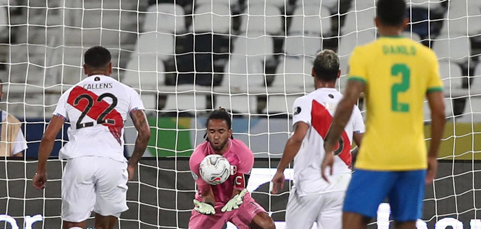 PerÃº perdiÃ³ 1-0 ante Brasil y se quedÃ³ sin la final de la Copa AmÃ©rica 2021