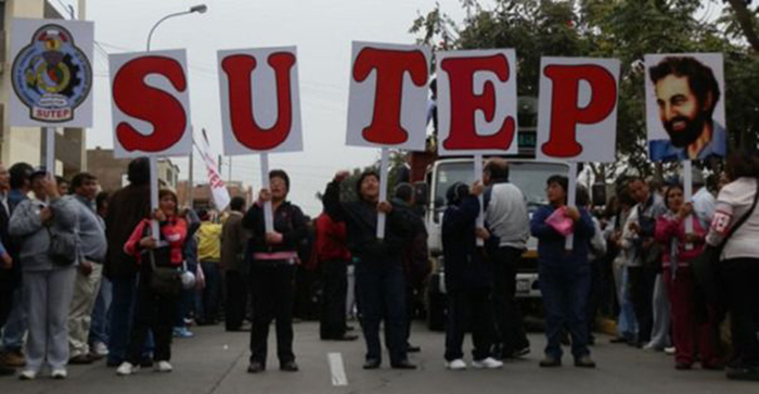Sutep tras la inscripción de Fenate Perú como sindicato: 