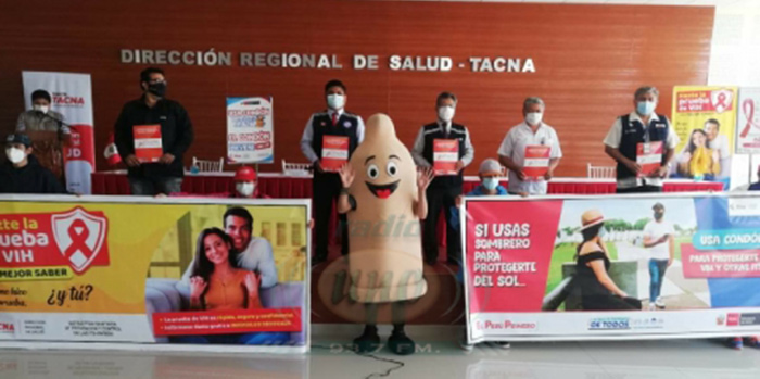 Tacna: se registran 49 casos nuevos de VIH/SIDA durante este año