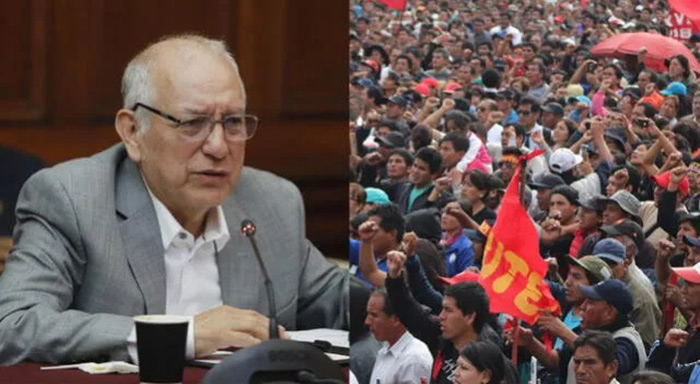 Ministro Becerra amenaza a maestros que organicen huelga: “Al tercer día serán despedidos“