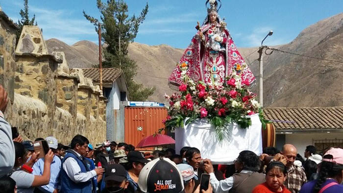 Declaran Patrimonio Cultural la Festividad en homenaje a la Virgen de Caype