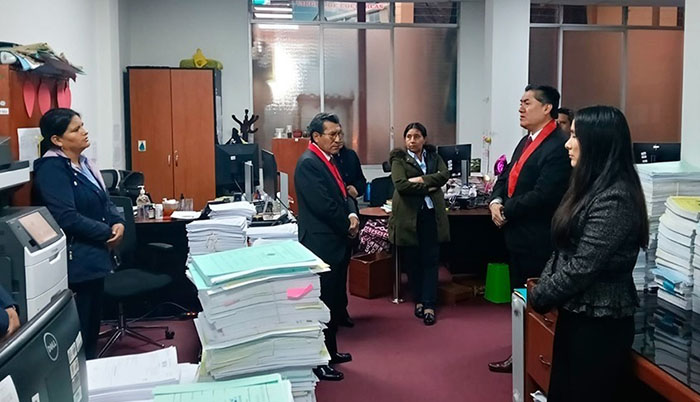 Autoridad Nacional de Control del Poder Judicial instala mesa de recepción de quejas verbales 