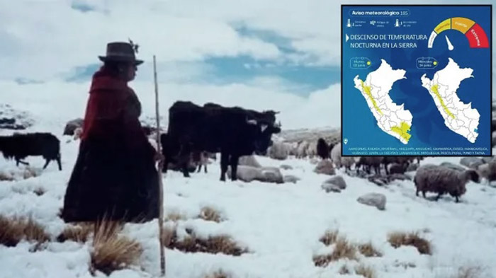 Ayacucho: pobladores se preparan para enfrentar temperaturas de hasta – 17° C