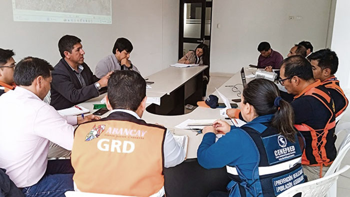 CENEPRED fortaleció capacidades de servidores del gobierno regional y gobiernos locales en Abancay 