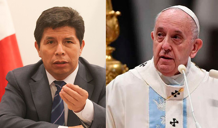 Pedro Castillo se reunirá con el papa Francisco I en octubre