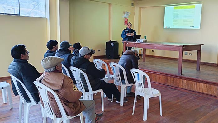 CENEPRED brindó asistencia técnica a funcionarios de municipios de Progreso, Vilcabamba y Chuquibambilla 