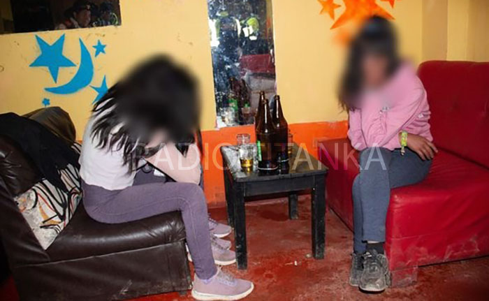Challhuahuacho: intervienen a menores que trabajaban como damas de compaÃ±ia en locales nocturnos