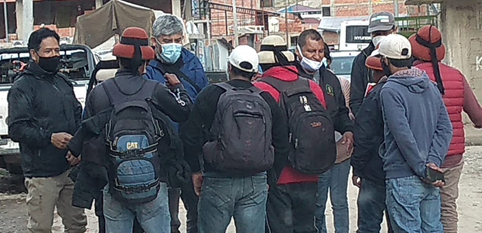  Comitiva de avanzada de la PCM tuvo primer encuentro con dirigentes de Challhuahuacho