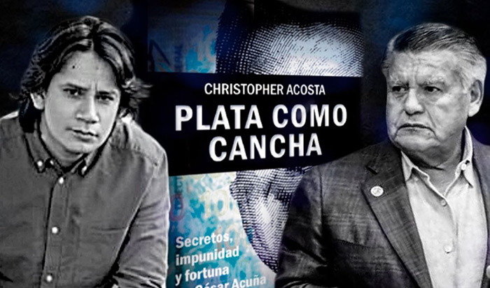 Dictan dos años de prisión suspendida a periodista Acosta tras demanda de César Acuña