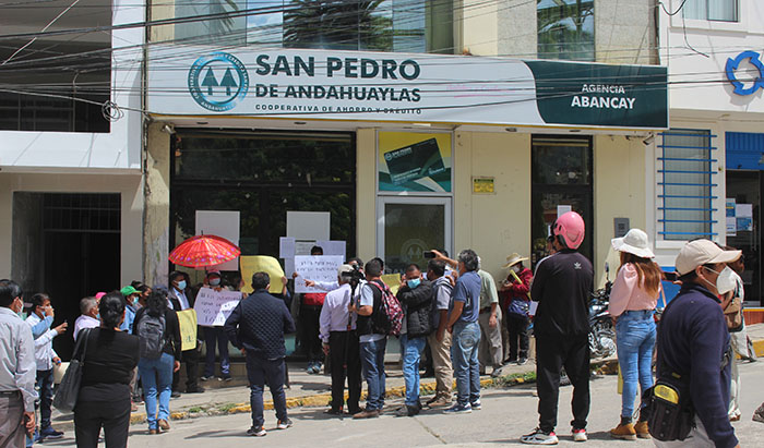 SBS excluye a Cooperativa San Pedro de Andahuaylas de registro nacional y declara su disolución