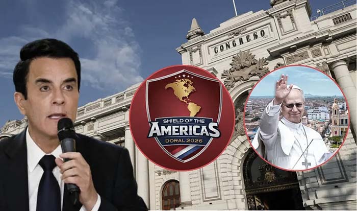 Comisión de Constitución citará a Carlos Espá por la incorporación al Escudo de las Américas y la visita del papa León XIV
