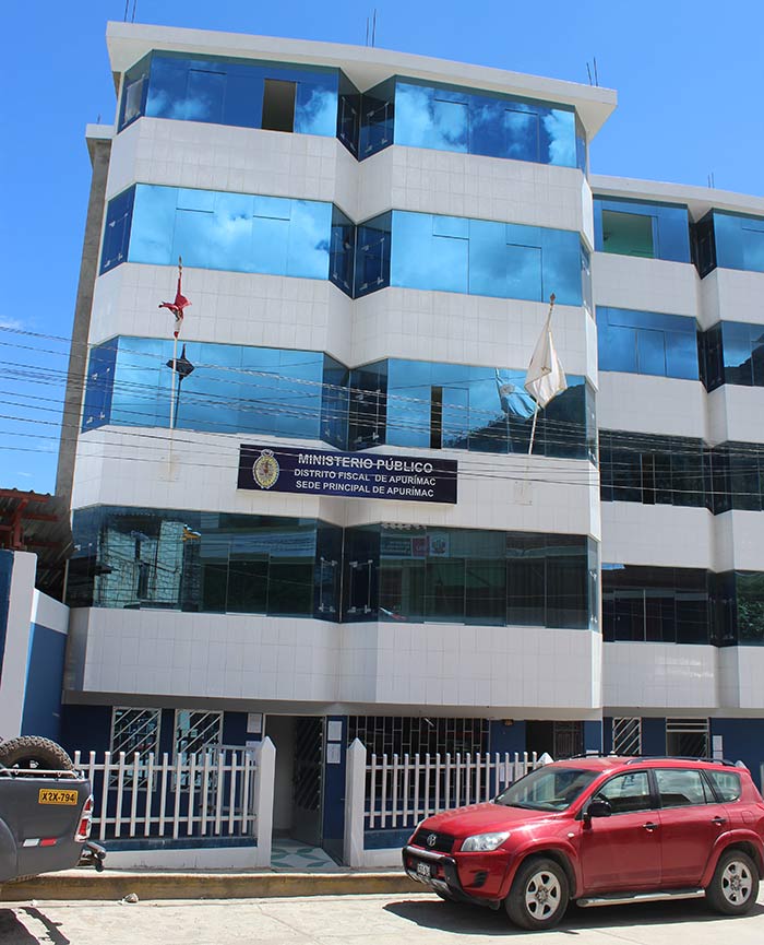 Fiscalía Penal Supraprovincial de Terrorismo y DDHH de Apurímac reinicia actividades a partir 1° de octubre