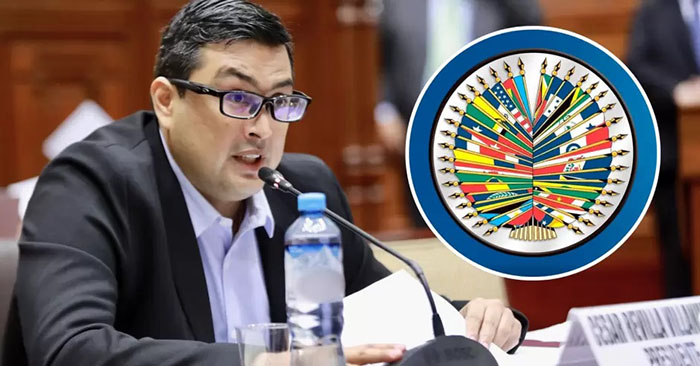 Congresista César Revilla cuestiona Pacto de San José: 