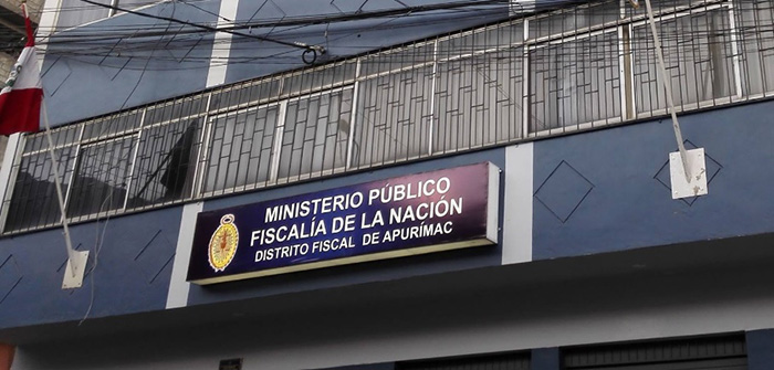 Prisión preventiva de 9 meses contra tesorero de la Beneficencia Pública de Andahuaylas 