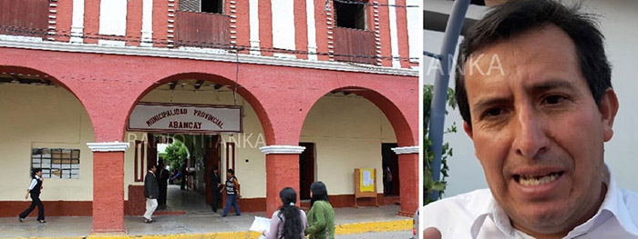 Ministerio PÃºblico investiga presuntos delitos penales cometidos en Municipio de Abancay