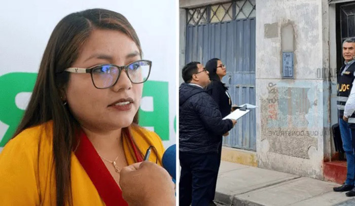Moquegua: Fiscalía allana vivienda de gobernadora regional por presunto direccionamiento de contrataciones