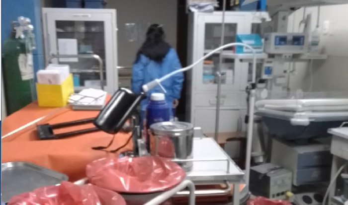 Personal del centro de salud de Challhuahuacho hacinado y con dificultades para atender a pacientes