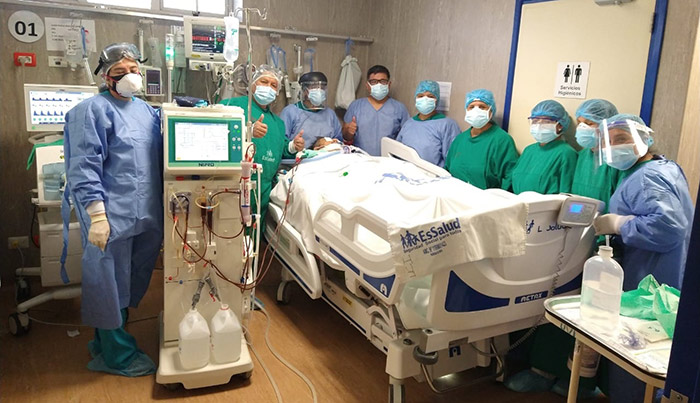 Fortalecen servicio de hemodiÃ¡lisis de Hospital Essalud II Abancay